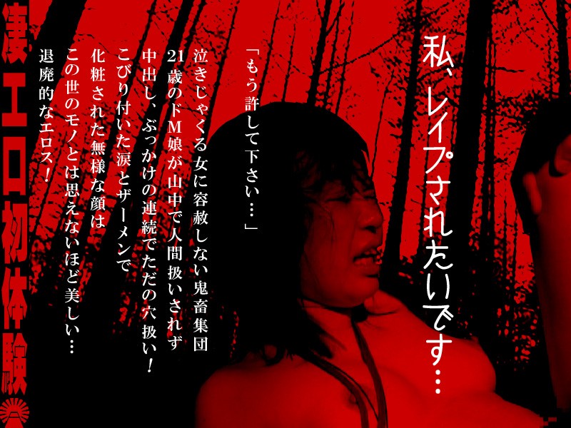 私レイプされたい！ 初めての野外輪姦